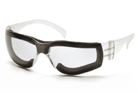 PYRAMEX Frameless Intruder® Foam Padded Safety Glasses, PK of 12 - MSE Supplies LLC