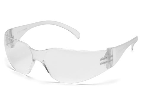 PYRAMEX Frameless Intruder® Uncoated Safety Glasses, PK of 12 - MSE Supplies LLC