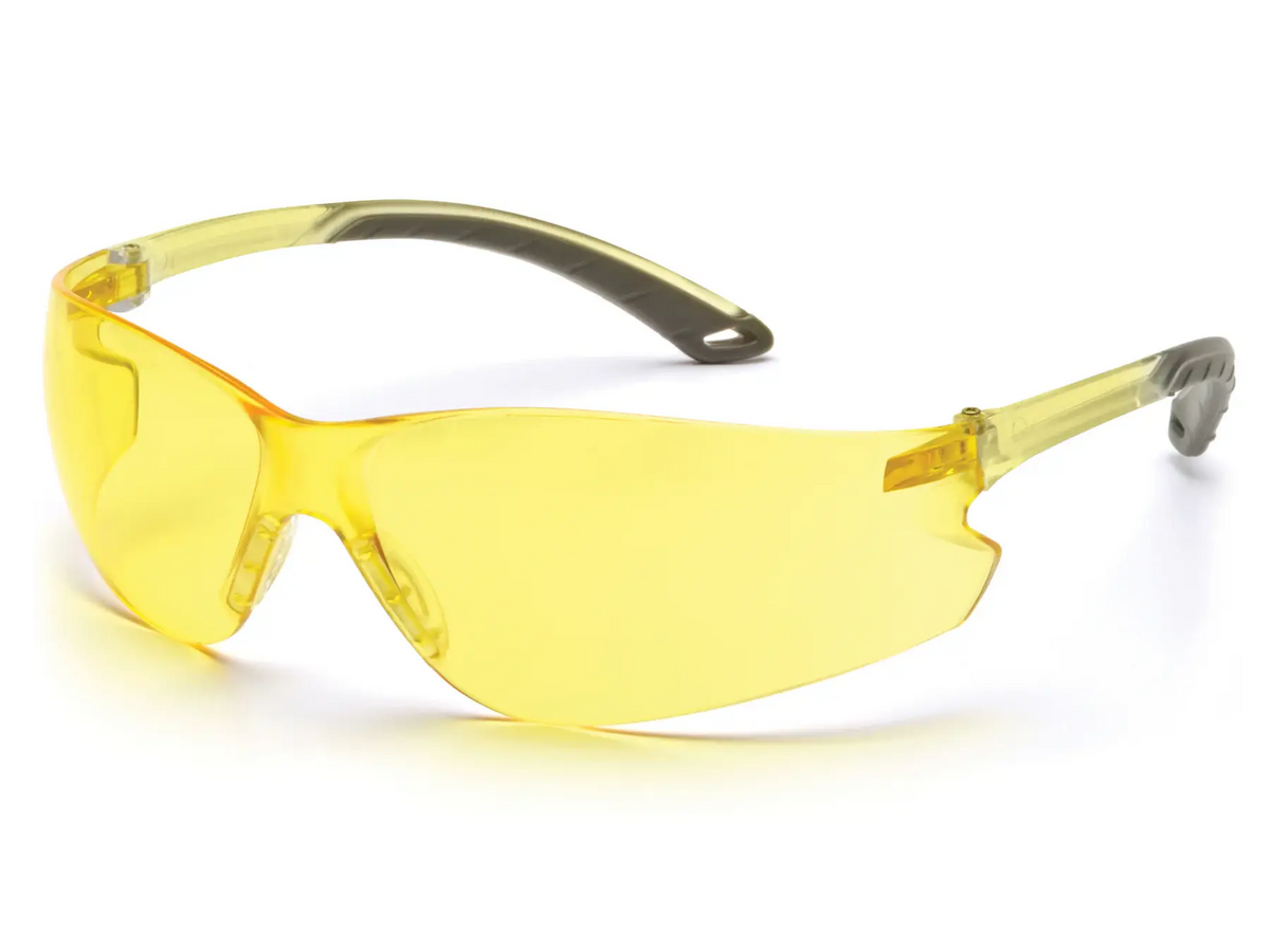 PYRAMEX Frameless Itek® Safety Glasses, PK of 12