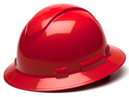 PYRAMEX Full Brim Ridgeline® Full Brim Safety Helmet, PK of 12 - MSE Supplies LLC