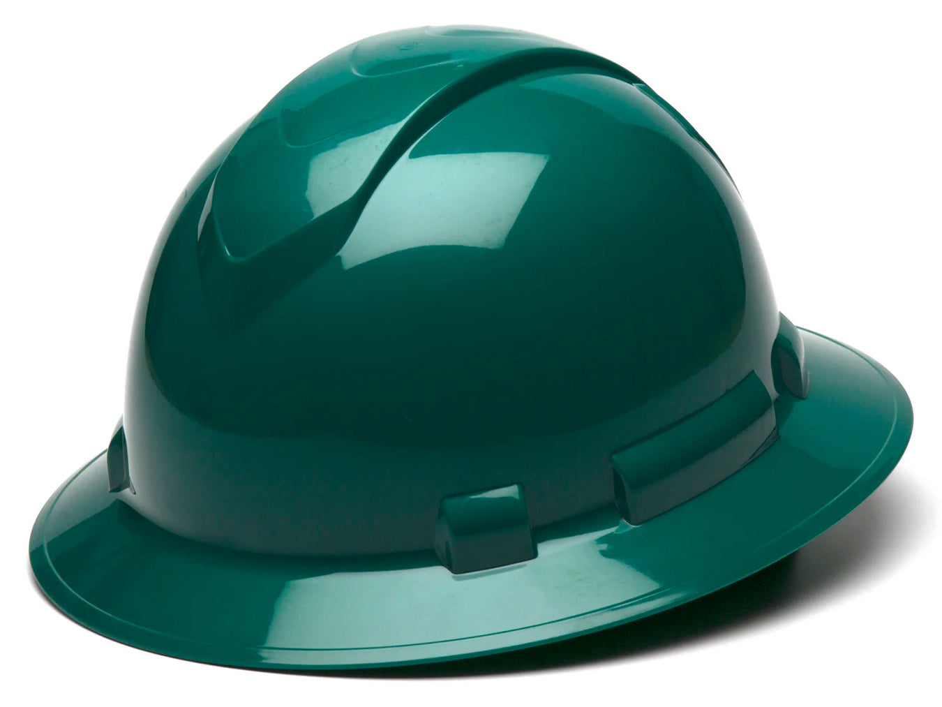 PYRAMEX Full Brim Ridgeline® Full Brim Safety Helmet, PK of 12 - MSE Supplies LLC