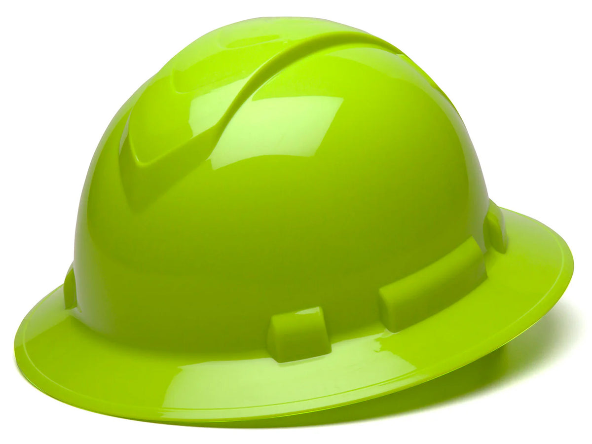 PYRAMEX Full Brim Ridgeline® Full Brim Safety Helmet, PK of 12 - MSE Supplies LLC