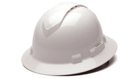 PYRAMEX Full Brim Ridgeline® Full Brim Vented Safety Helmet, PK of 12 - MSE Supplies LLC