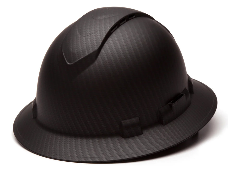PYRAMEX Full Brim Ridgeline® Hydro Dipped Full Brim Vented Safety Helmet, PK of 12 - MSE Supplies LLC