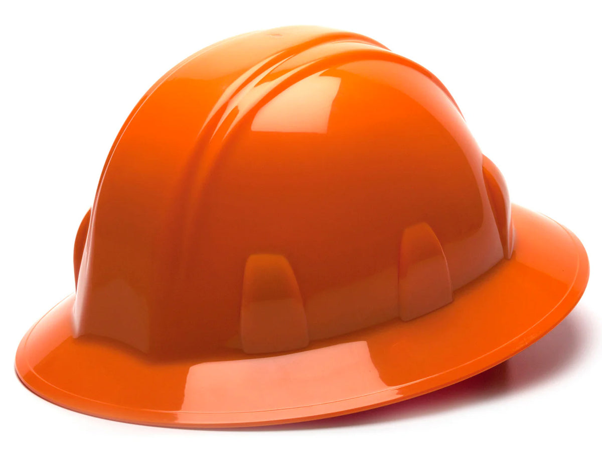 PYRAMEX Full Brim SL Series Full Brim Safety Helmet, PK of 12 - MSE Supplies LLC