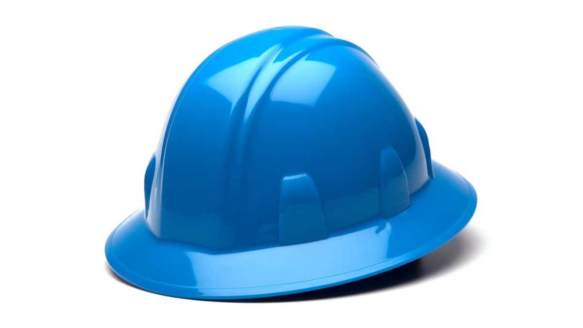 PYRAMEX Full Brim SL Series Full Brim Safety Helmet, PK of 12 - MSE Supplies LLC