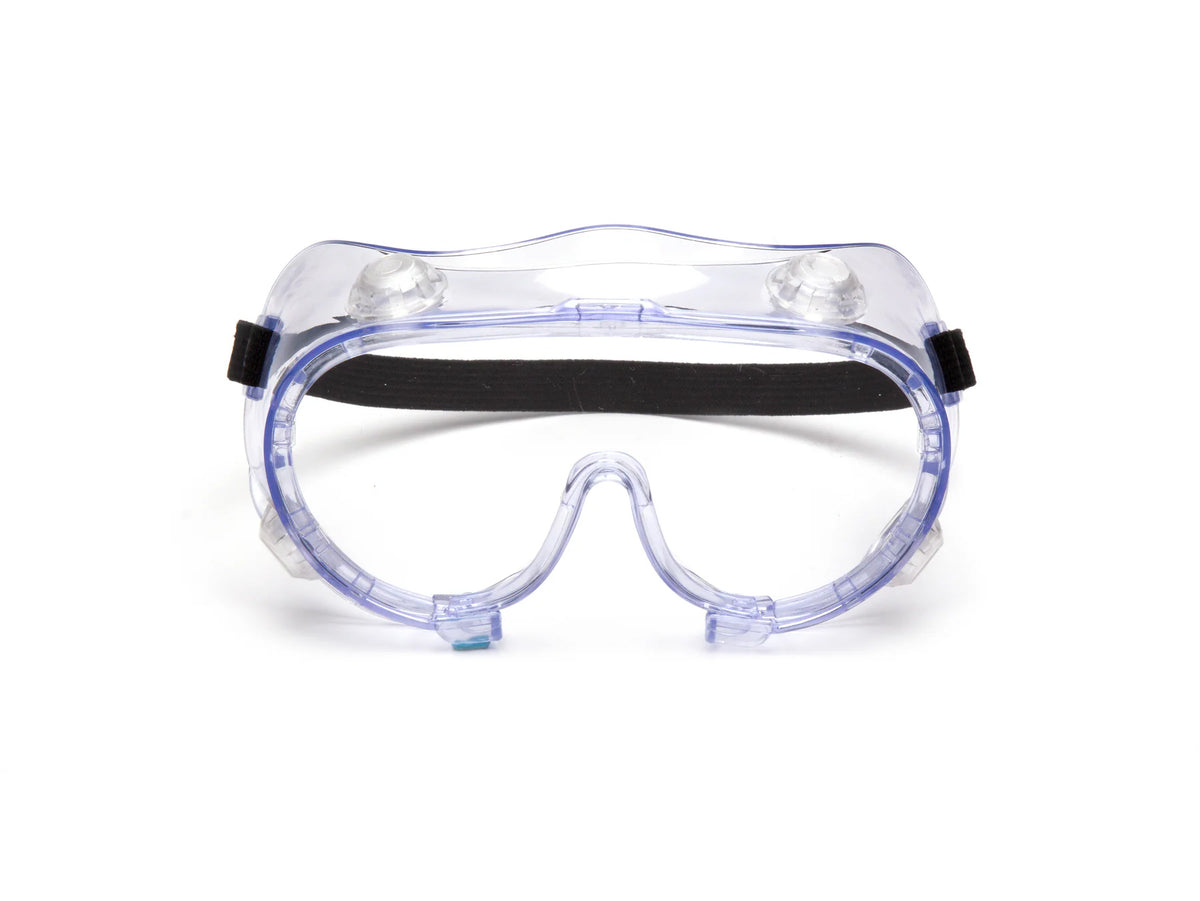PYRAMEX Goggles Chemical Splash Goggle D3 Safety Glasses, PK of 12 - MSE Supplies LLC