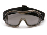 PYRAMEX Goggles Low-Profile Chemical Splash Goggle Safety Glasses, PK of 12 - MSE Supplies LLC