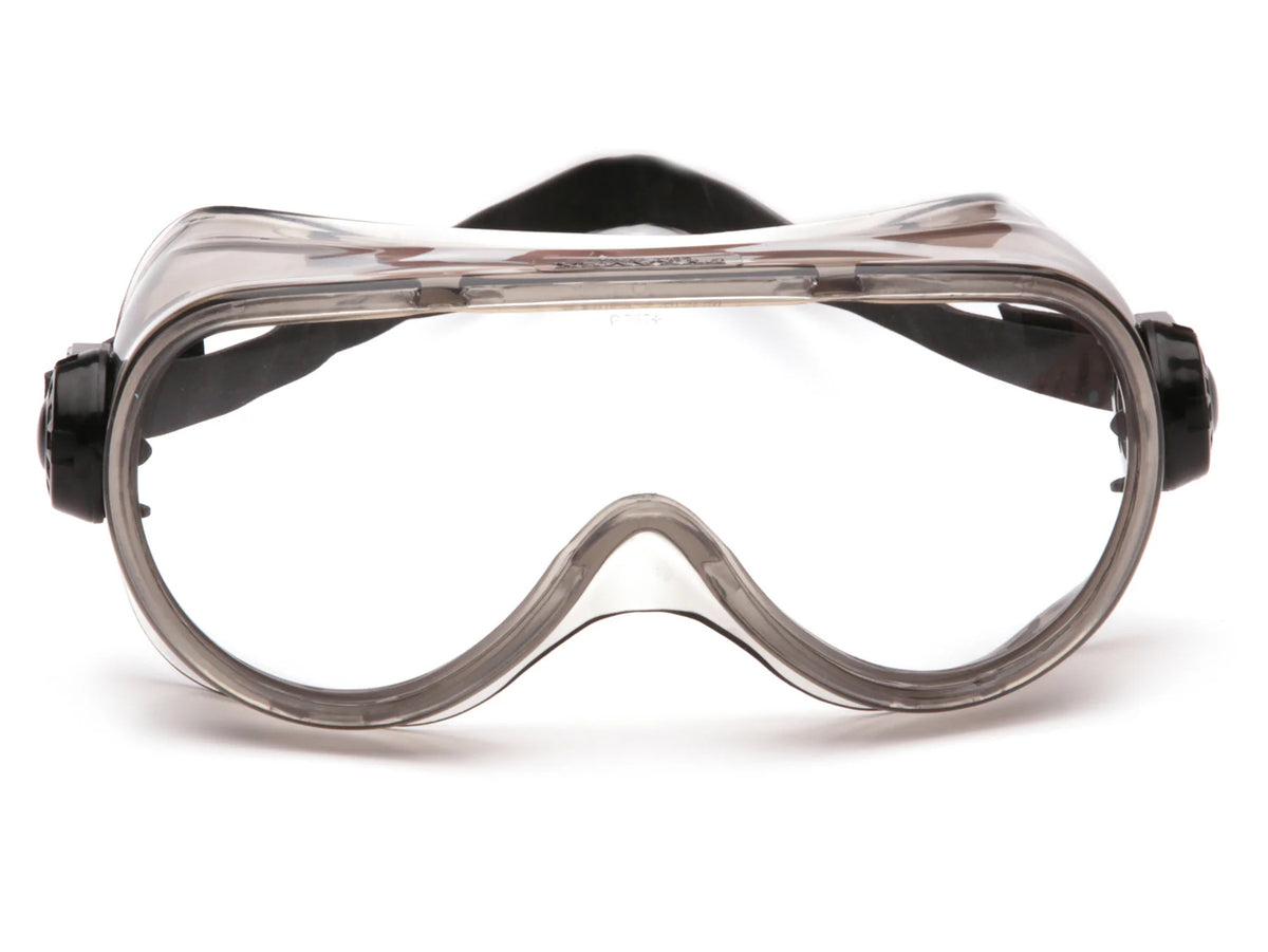 PYRAMEX Goggles Top Shelf Chemical Splash Goggle Neoprene Strap Safety Glasses, PK of 12 - MSE Supplies LLC