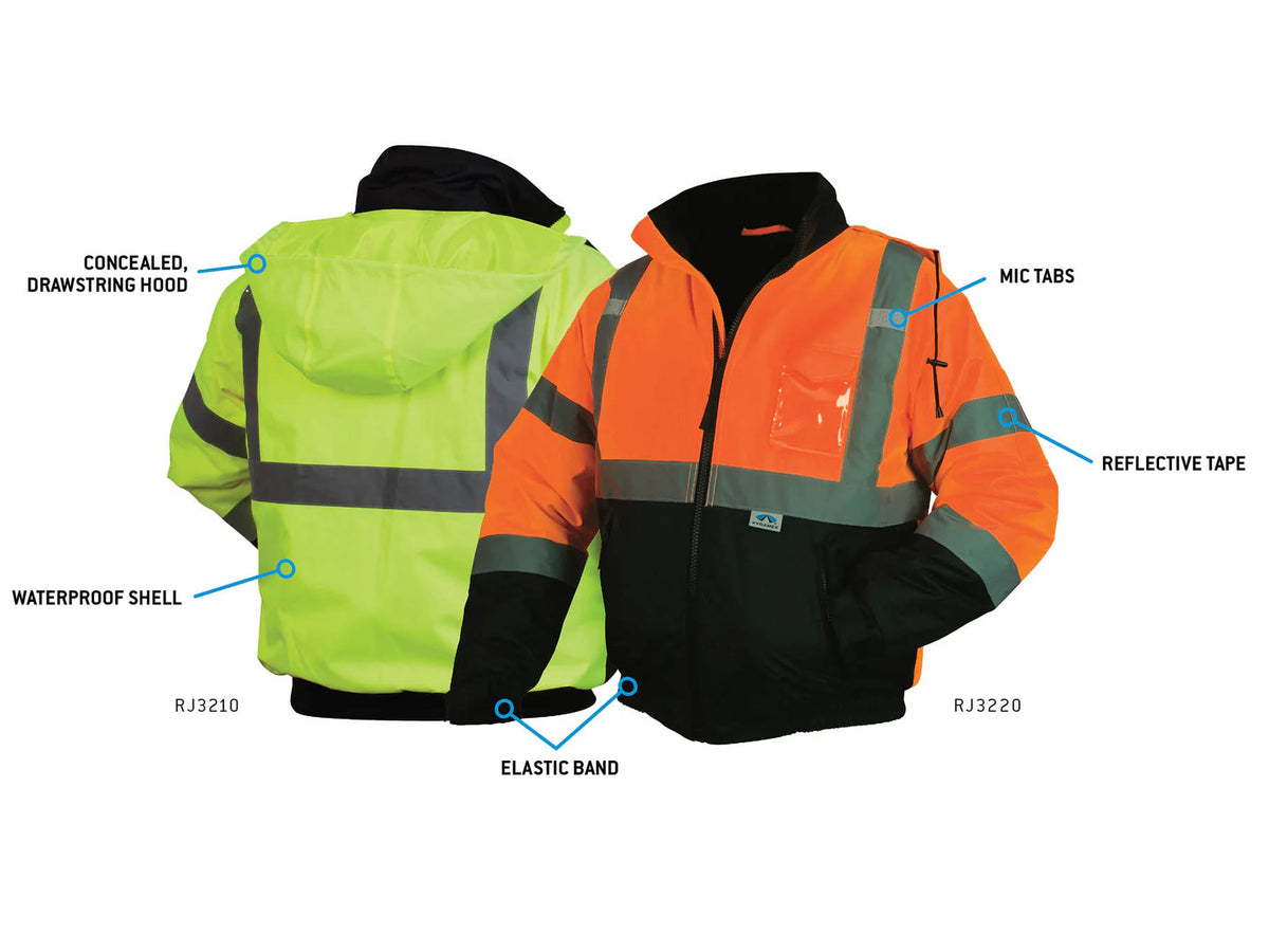PYRAMEX Jacket RJ32 Series Working Jackets, PK of 12 - MSE Supplies LLC