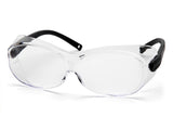 PYRAMEX Over the Spectacle OTS® XL Safety Glasses, PK of 12 - MSE Supplies LLC