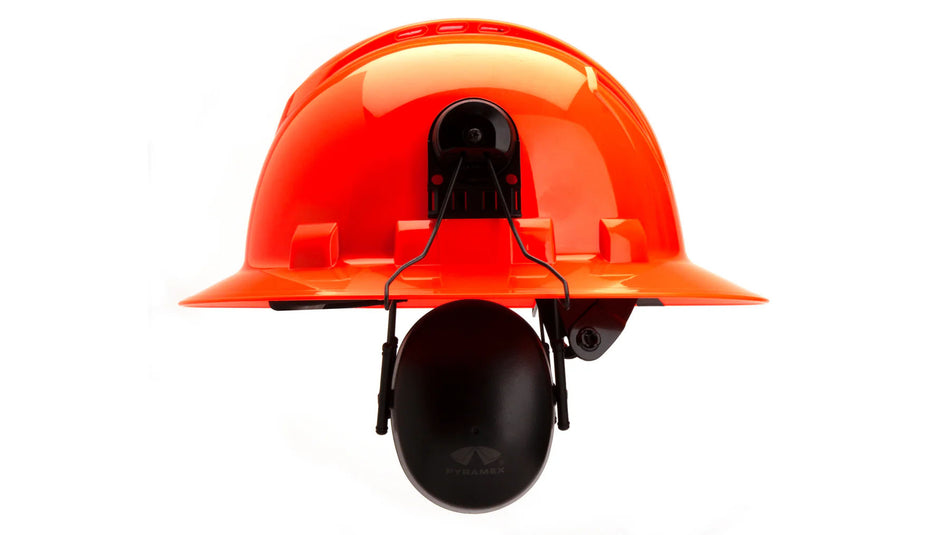 PYRAMEX Passive Earmuffs CMFB60 Series Cap Mounted Earmuffs, PK of 12 - MSE Supplies LLC