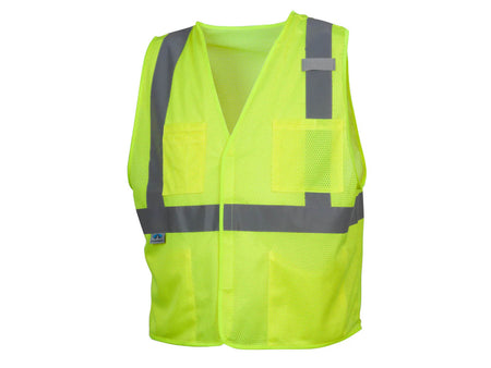 PYRAMEX Vests RVHL20 Series Working Vests, PK of 12 - MSE Supplies LLC