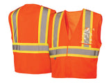PYRAMEX Vests RVHL27 Series Working Vests, PK of 12 - MSE Supplies LLC