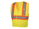 PYRAMEX Vests RVHL27 Series Working Vests, PK of 12 - MSE Supplies LLC