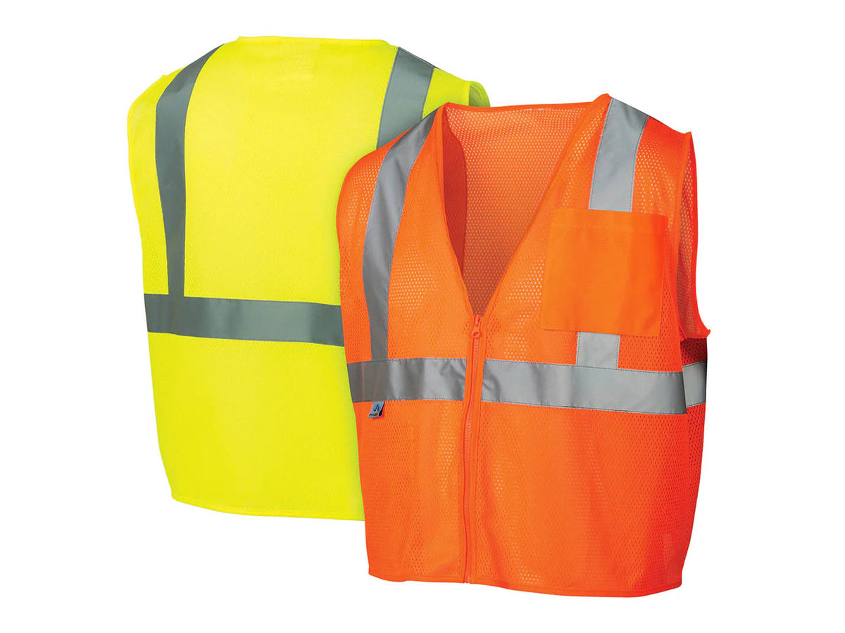 PYRAMEX Vests RVZ21 Series Working Vests, PK of 12 - MSE Supplies LLC