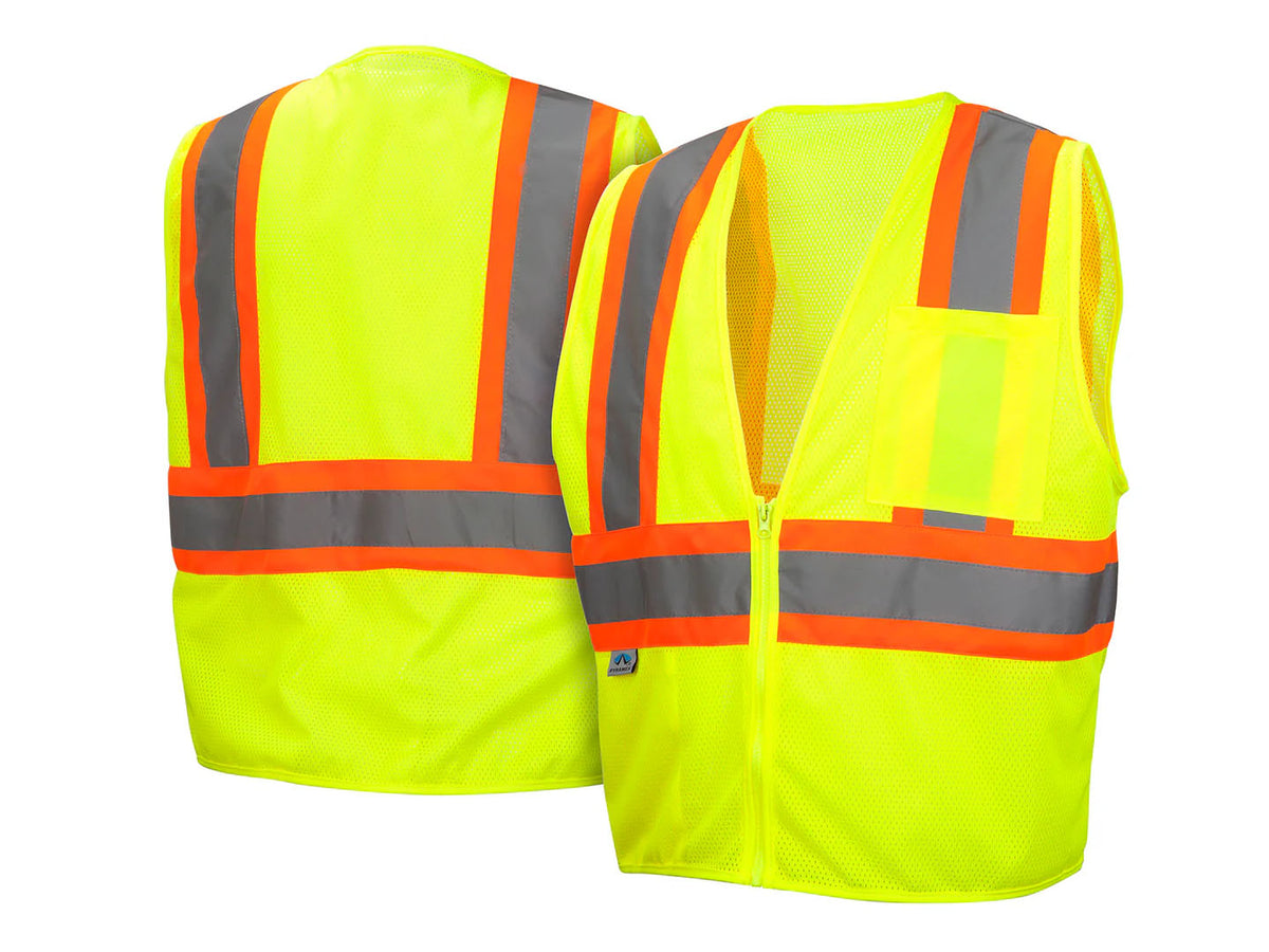 PYRAMEX Vests RVZ22 Series Working Vests, PK of 12 - MSE Supplies LLC