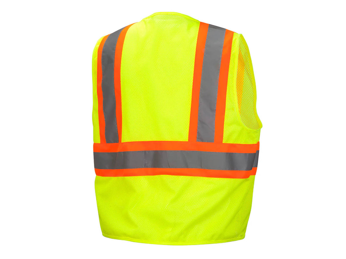 PYRAMEX Vests RVZ22SE Series Working Vests, PK of 12 - MSE Supplies LLC