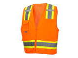 PYRAMEX Vests RVZ24SE Series Working Vests, PK of 12 - MSE Supplies LLC