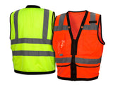 PYRAMEX Vests RVZ28 Series Working Vests, PK of 12 - MSE Supplies LLC