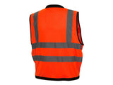 PYRAMEX Vests RVZ28 Series Working Vests, PK of 12 - MSE Supplies LLC