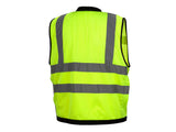 PYRAMEX Vests RVZ28 Series Working Vests, PK of 12 - MSE Supplies LLC