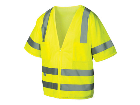 PYRAMEX Vests RVZ31 Series Working Vests, PK of 12 - MSE Supplies LLC
