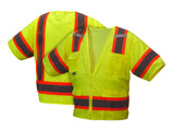 PYRAMEX Vests RVZ34 Series Working Vests, PK of 12 - MSE Supplies LLC