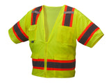 PYRAMEX Vests RVZ34 Series Working Vests, PK of 12 - MSE Supplies LLC