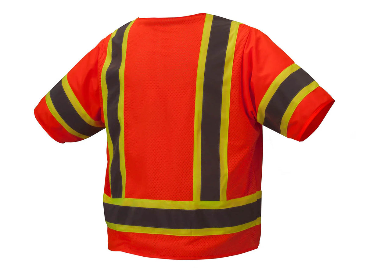 PYRAMEX Vests RVZ34 Series Working Vests, PK of 12 - MSE Supplies LLC