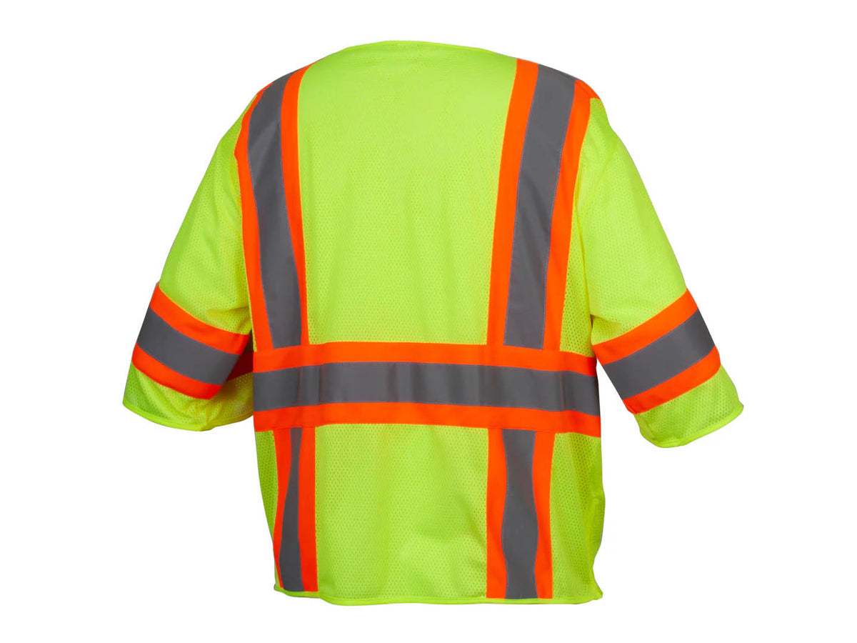 PYRAMEX Vests RVZ36 Series Working Vests, PK of 12 - MSE Supplies LLC