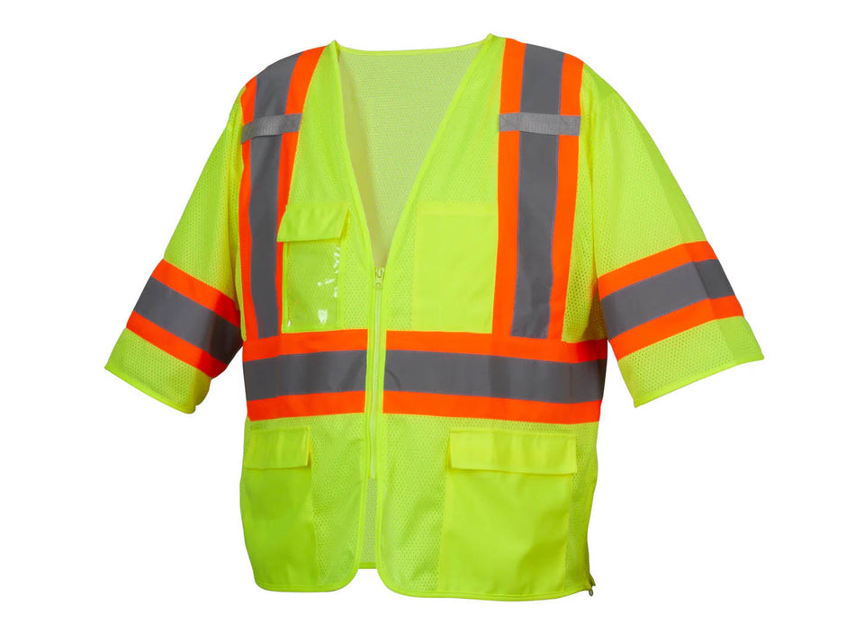 PYRAMEX Vests RVZ36 Series Working Vests, PK of 12 - MSE Supplies LLC