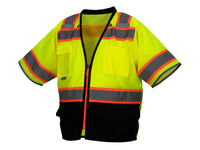 PYRAMEX Vests RVZ37B Series Working Vests, PK of 12 - MSE Supplies LLC