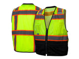 PYRAMEX Vests RVZ44B Series Working Vests, PK of 12 - MSE Supplies LLC