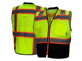 PYRAMEX Vests RVZ46B Series Working Vests, PK of 12 - MSE Supplies LLC