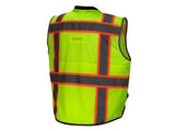 PYRAMEX Vests RVZ46B Series Working Vests, PK of 12 - MSE Supplies LLC