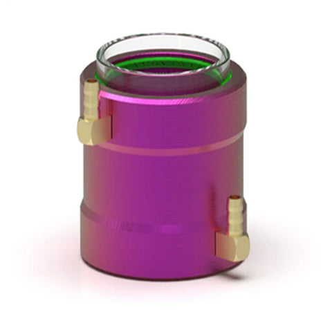 Metal Water Jacket For Temperature Control, 50 mL Chamber - Electrochemical Products - Redox.me - MSE Supplies