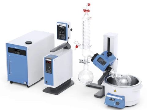 IKA RV 3 Pro V Complete Rotary Evaporators (300 rpm, RT-99°C), Rotary Evaporators, IKA, MSE Supplies