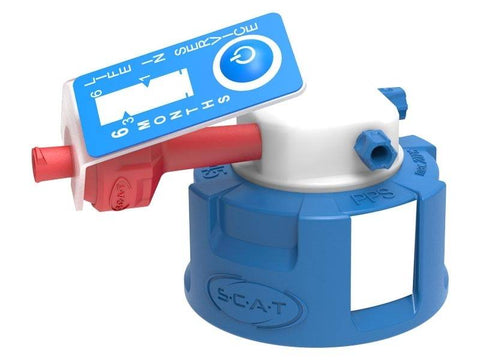 S.C.A.T Safety Cap II, V2.0, GL45, 90° angled - MSE Supplies LLC