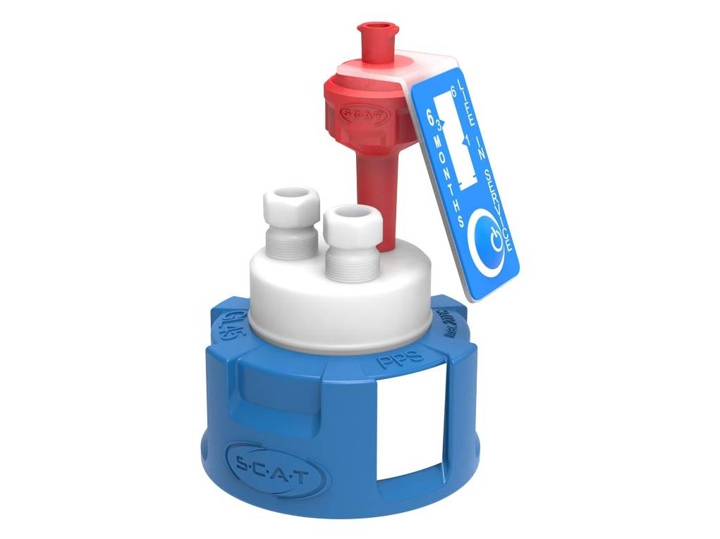 S.C.A.T Safety Cap II, V2.0, GL45, Preparative, Type 3 - MSE Supplies LLC
