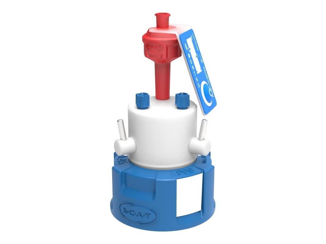 S.C.A.T Safety Cap II, V2.0, GL45, with shut-off, Type 2 - MSE Supplies LLC
