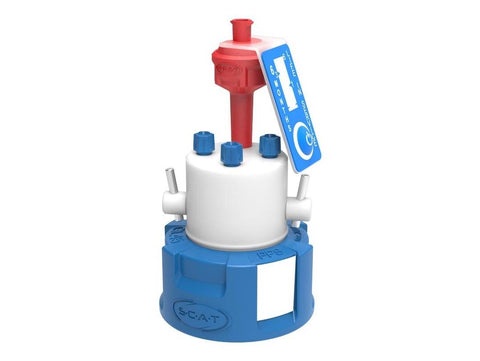 S.C.A.T Safety Cap III, V2.0, GL45, with shut-off, Type 1 - MSE Supplies LLC