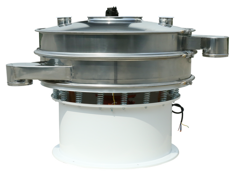 MSE PRO 360° Single-Layer Rotary Vibrating Sieve, Diameter 560 mm with three sieves (100, 200, 325 mesh), Shakers, MSE Supplies LLC, MSE Supplies