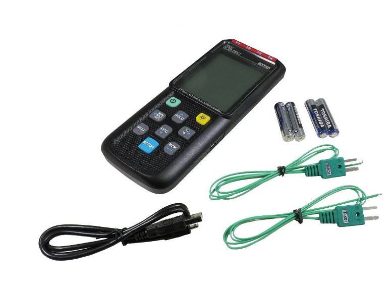 Sper Scientific Bluetooth 4-Channel Datalogging Thermometer