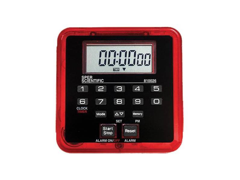 Rex Timer Count Down Sper Scientific Count Up / Count Down Timer - 100 Hours | Sper Scientific