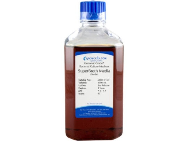 Growcells SuperBroth Media (60g/L), Reagents, Growcells, MSE Supplies