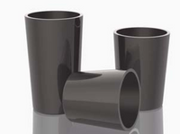 MSE PRO Glassy (Vitreous) Carbon Tapered Crucibles - MSE Supplies LLC
