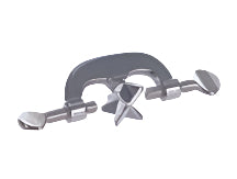 Witeg Bosshead Double-Cross Malleable Cast Iron