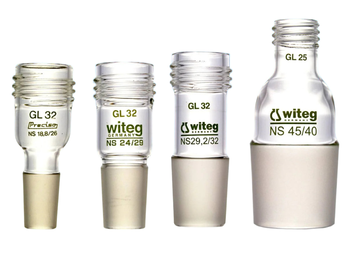 Witeg Bottle-Top Dispenser And Digital Burette Joint Adapters (ST -> GL)