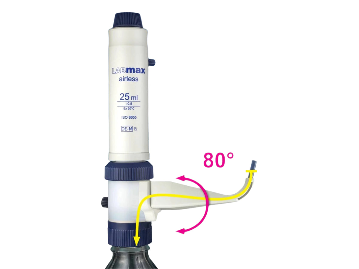 Witeg Bottle-Top Dispenser LABMAX Airless